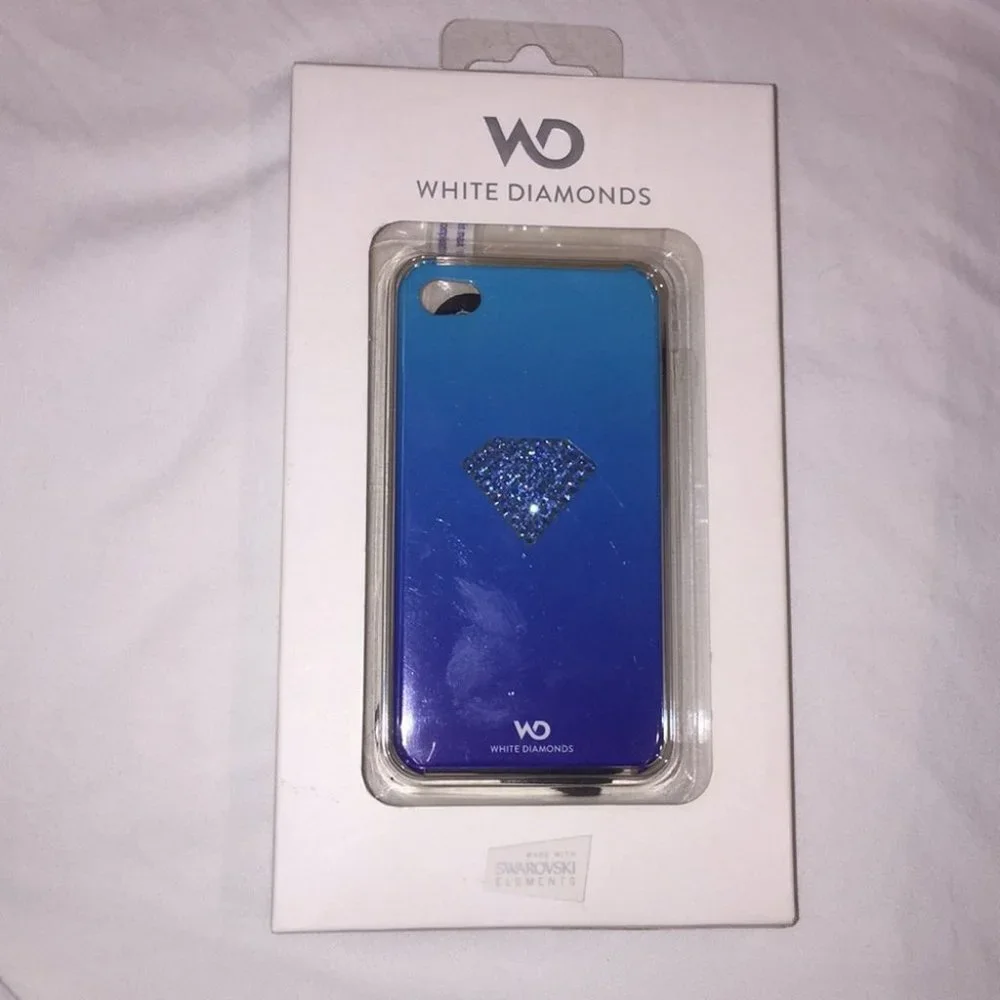 White Diamonds Crystal Case for Apple iPhone 4/4S