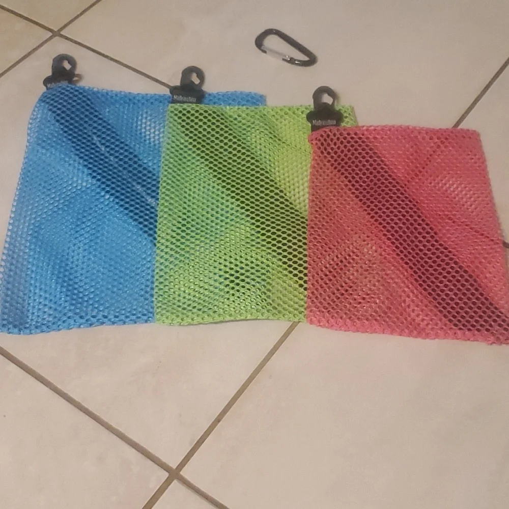 Zipclikgo Mesh Bags 3 Pack NWOT