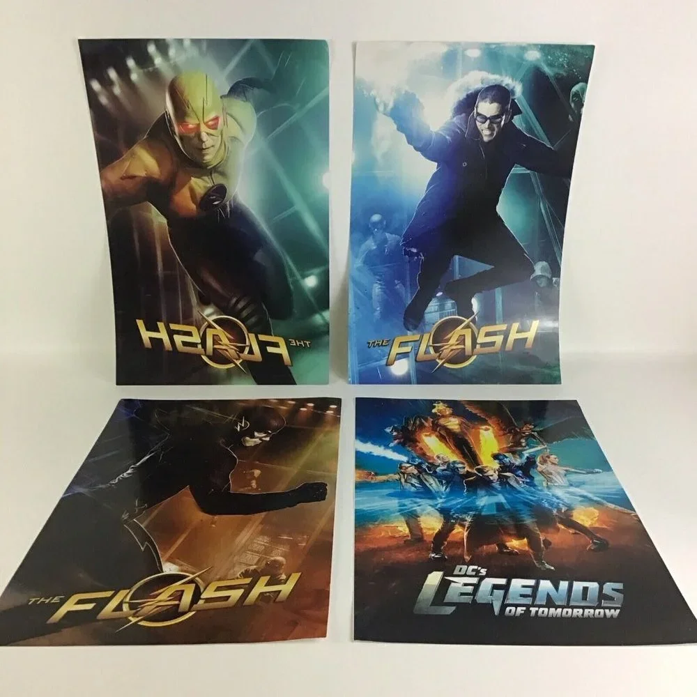 DC Comics Legends Of Tomorrow The Flash Collectible Superhero Posters Wall Art