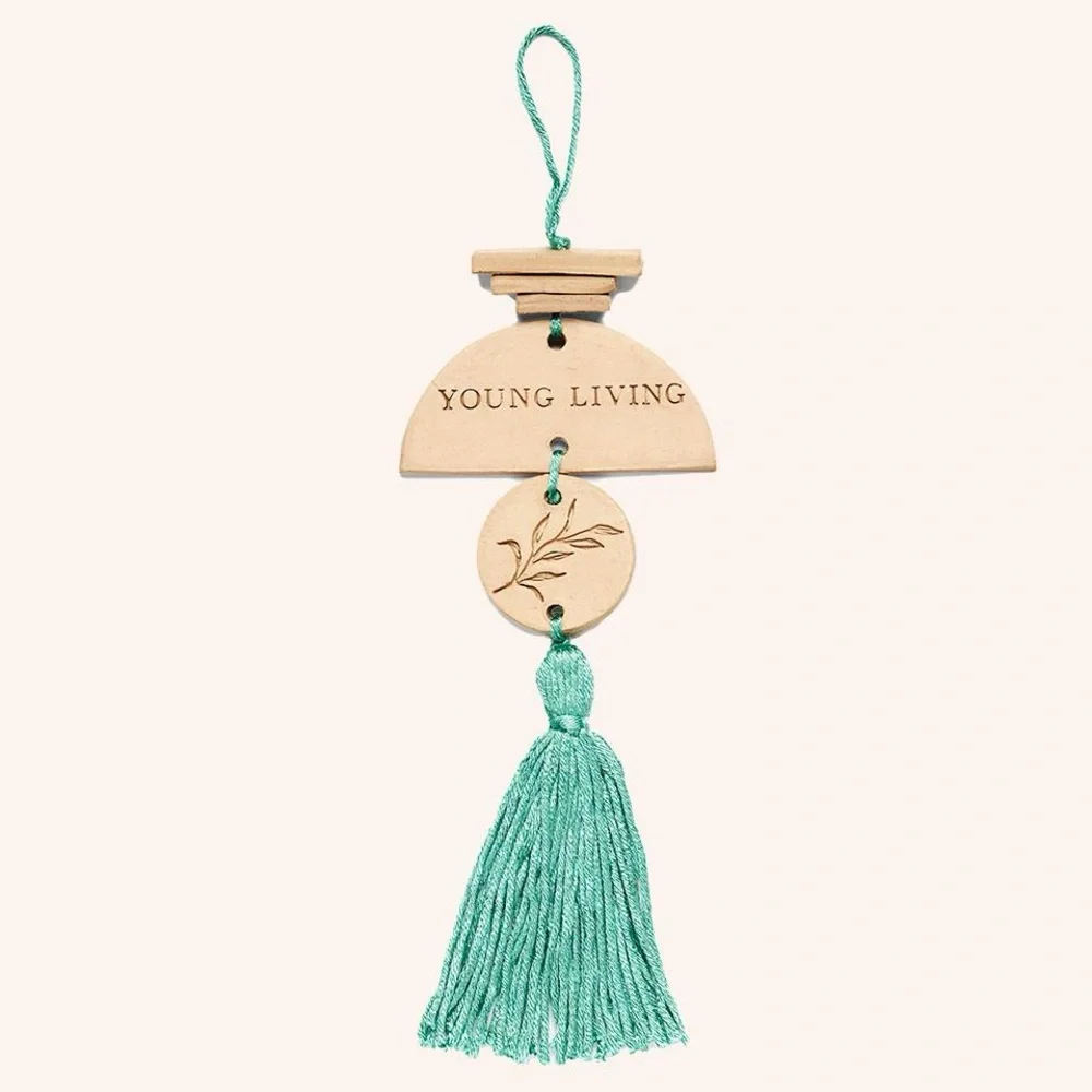 Young Living Clay Essential Oil EO Diffuser Hanging Ornament NIB