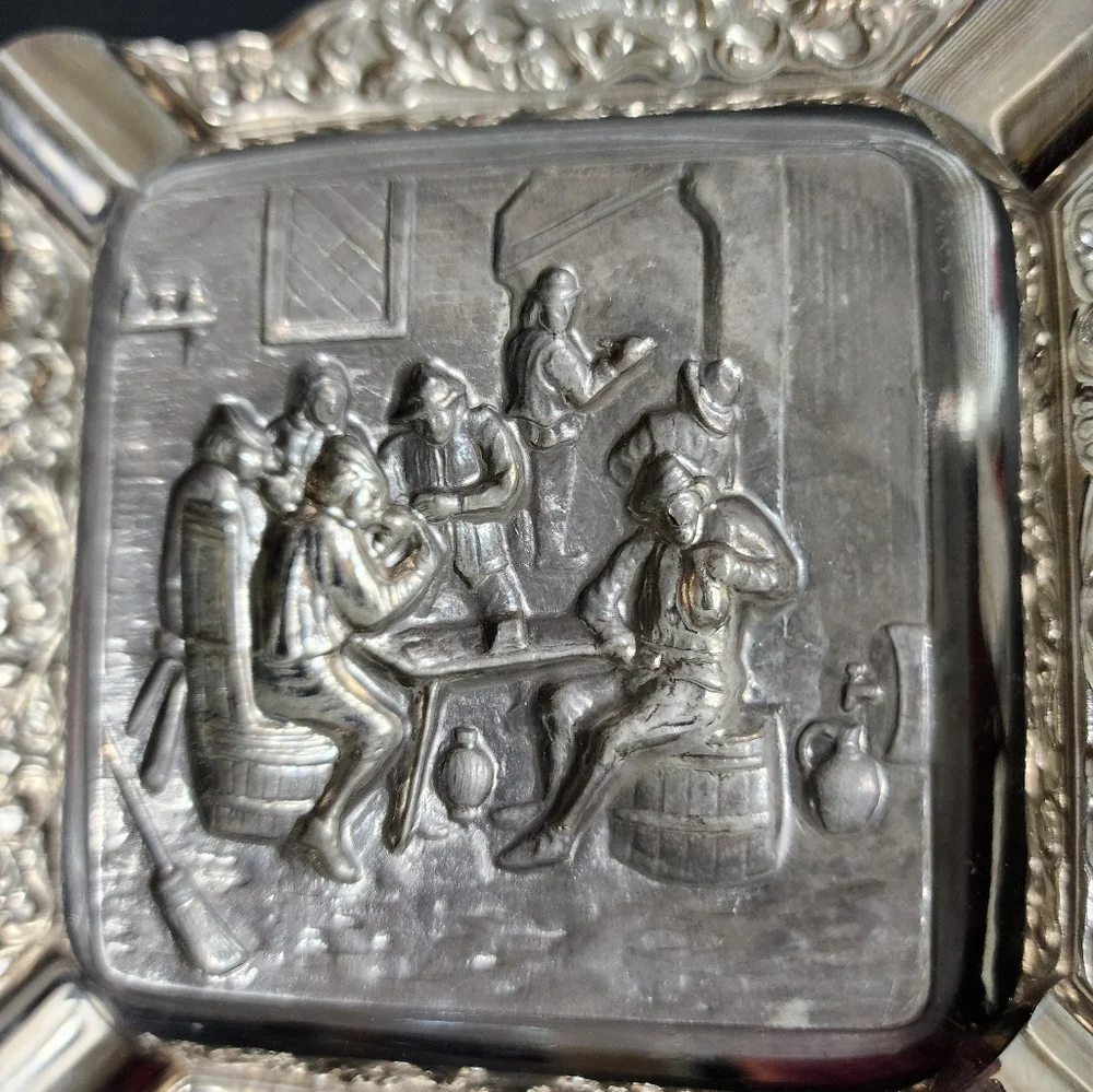 Source Unknown antique silver