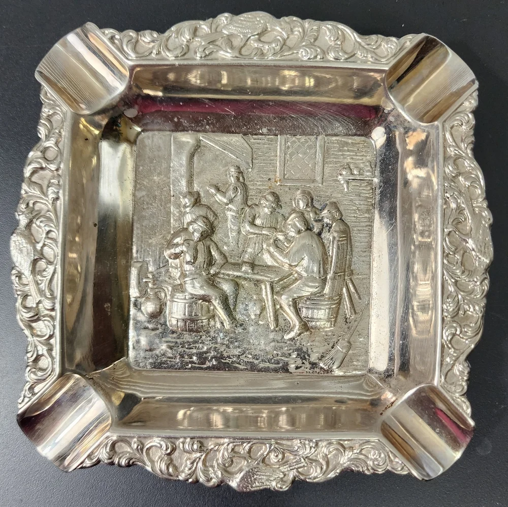 Source Unknown antique silver