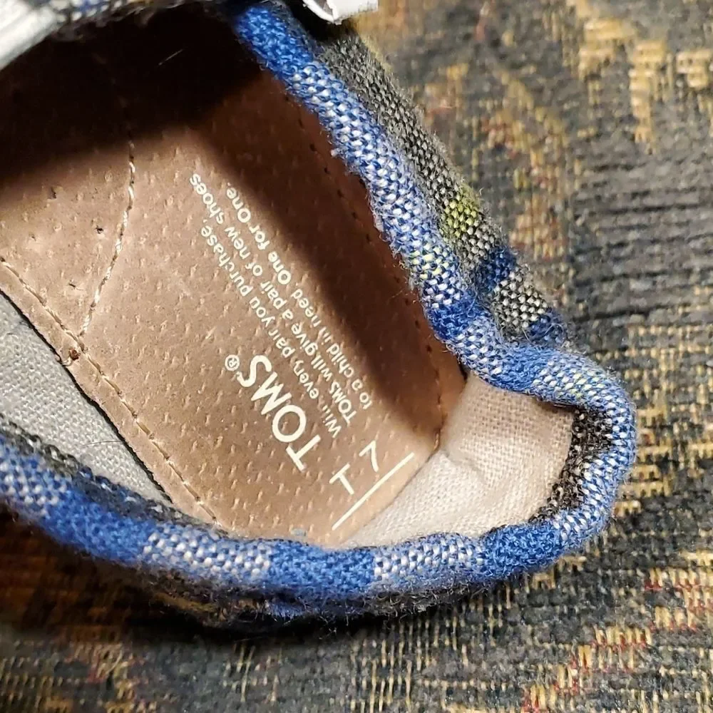 Toms grey blue