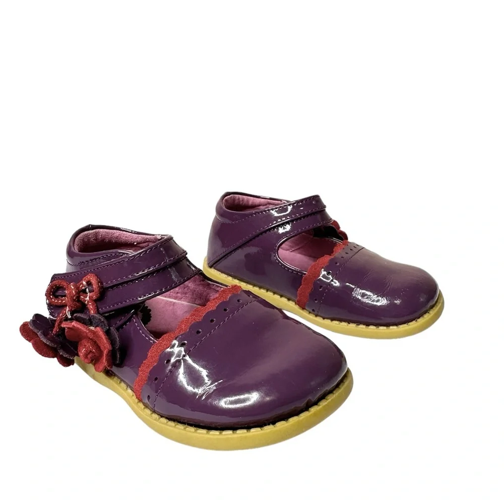 Livie & Luca Shoes Size 5 Purple Mary Jane Patent Leather