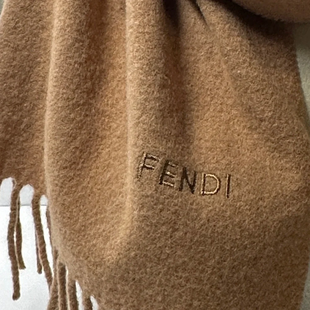 Fendi wool scarf