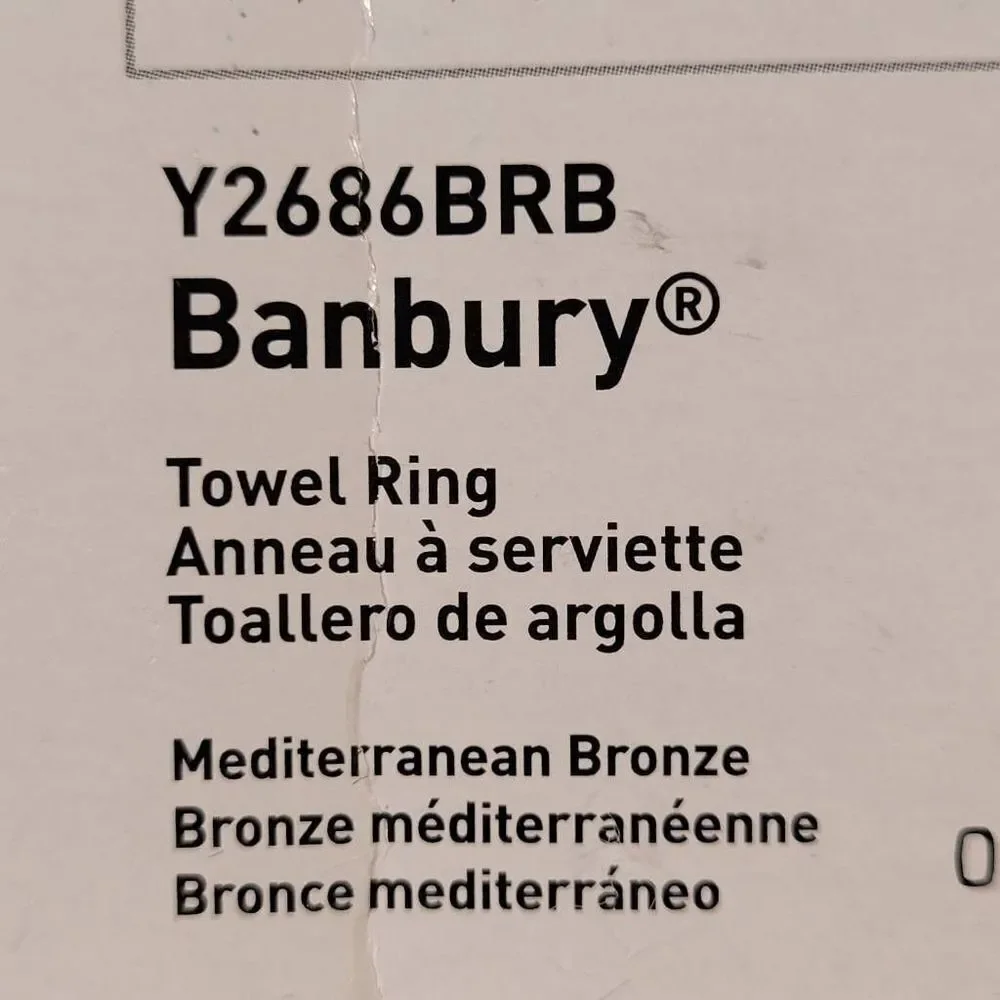 Moen towel ring