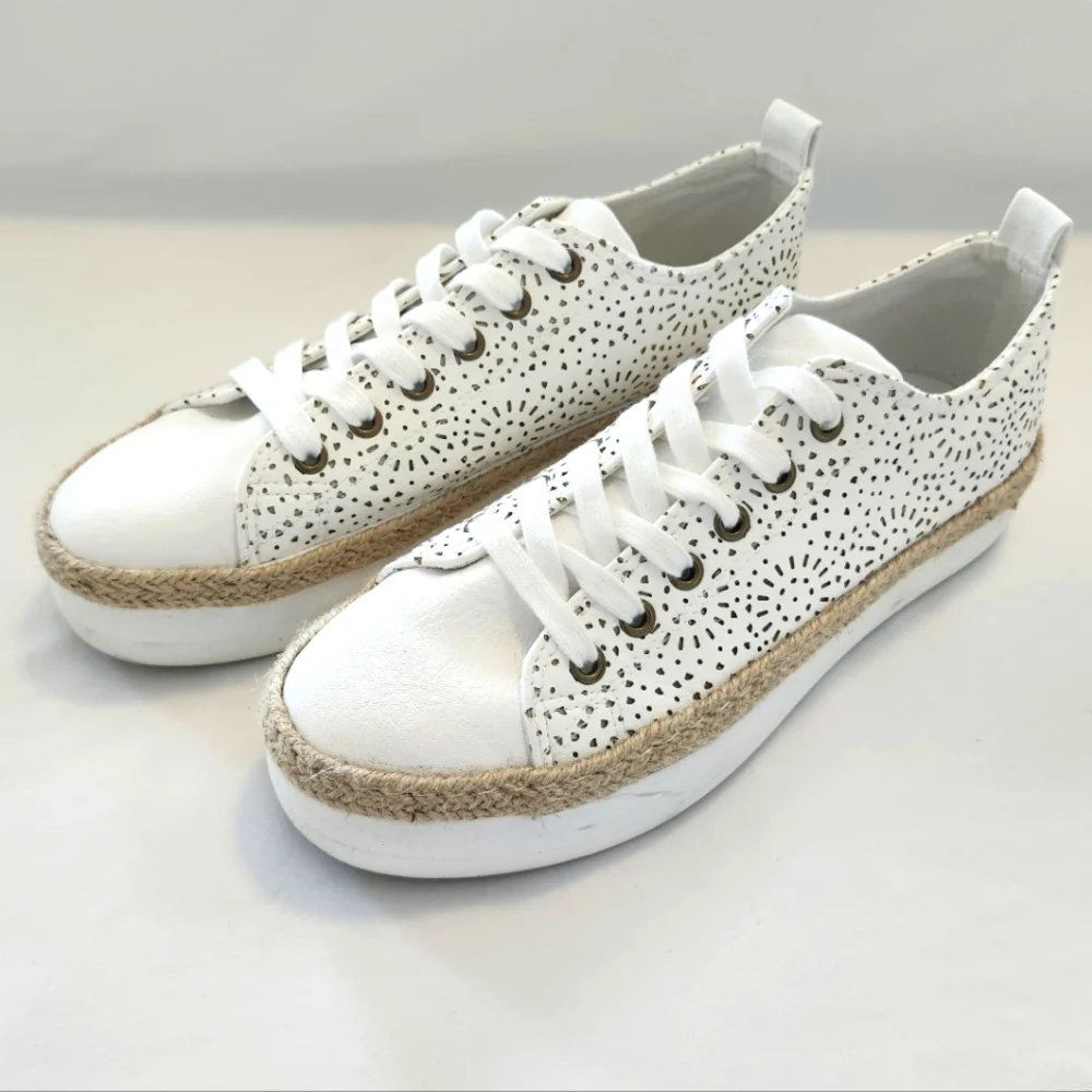 Maurices women's Faith Platform Sneaker shoes sz 8