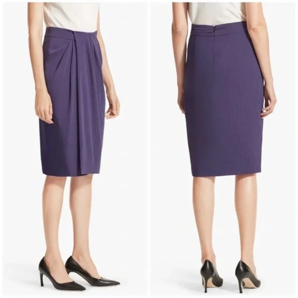 M.M. Lafleur Lenox Skirt Lolite Purple Size 2