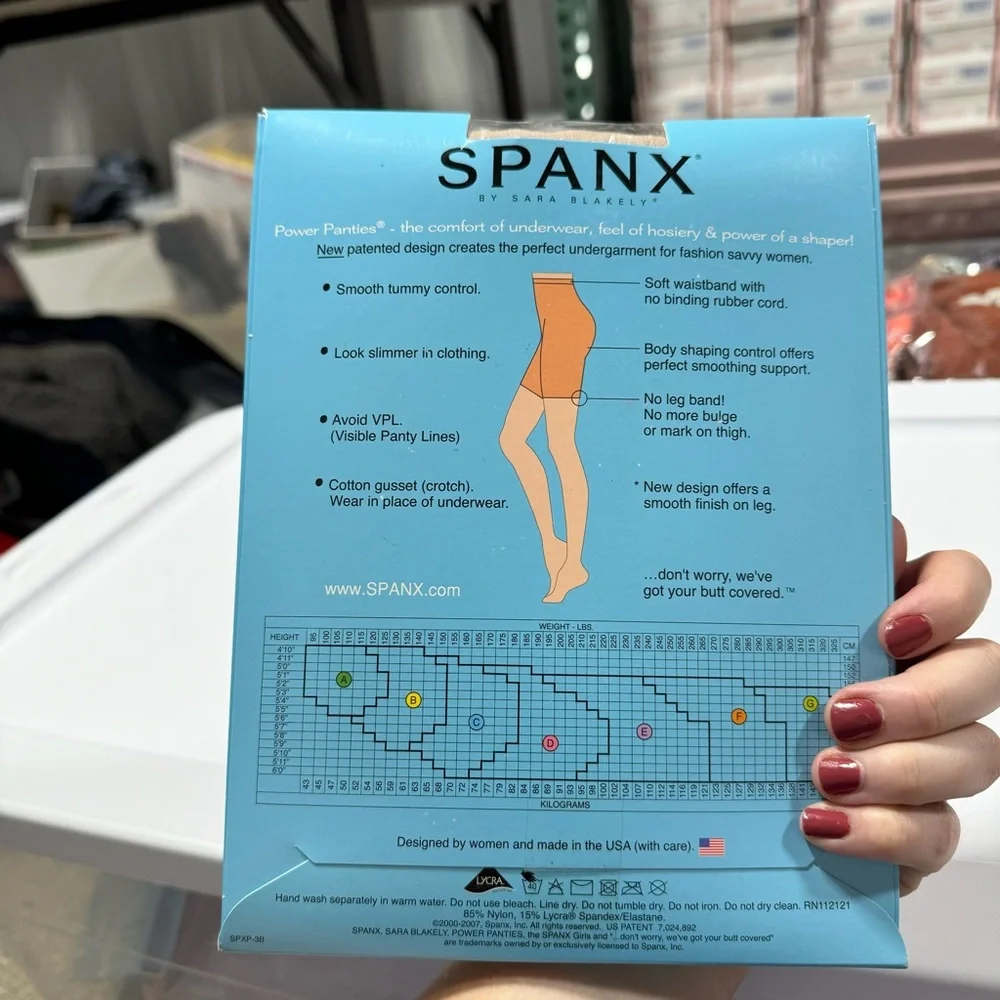 SPANX size color