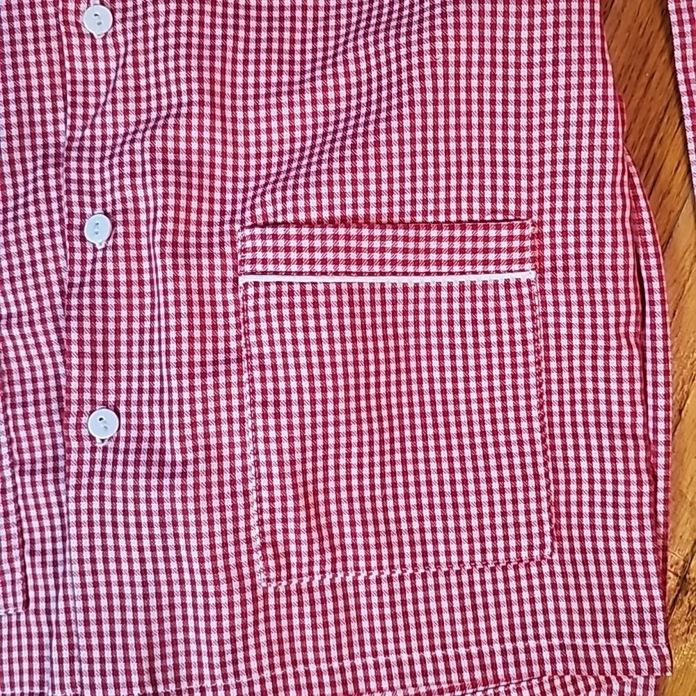 👪 Sweet Dreams red & white pajama set 
