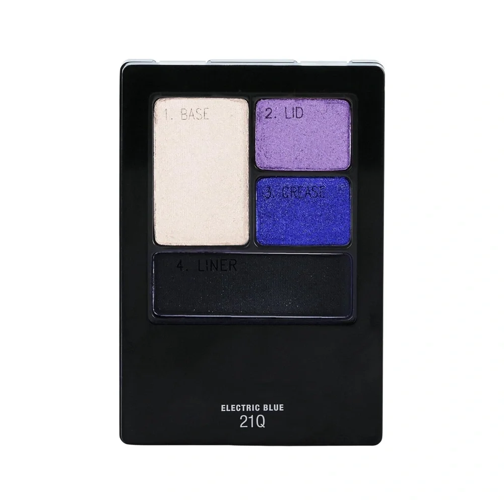 NWT Maybelline Expert Wear Eyeshadow Palette Quad 21Q Electric Blue