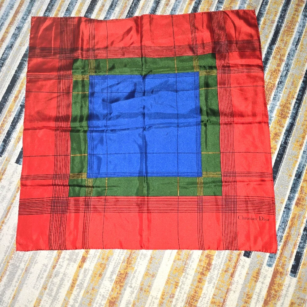 Dior christian silk