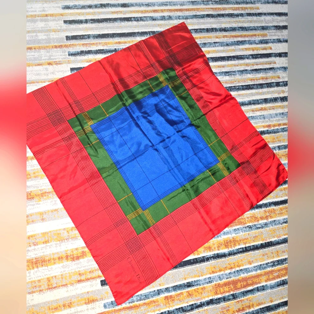 Dior christian silk