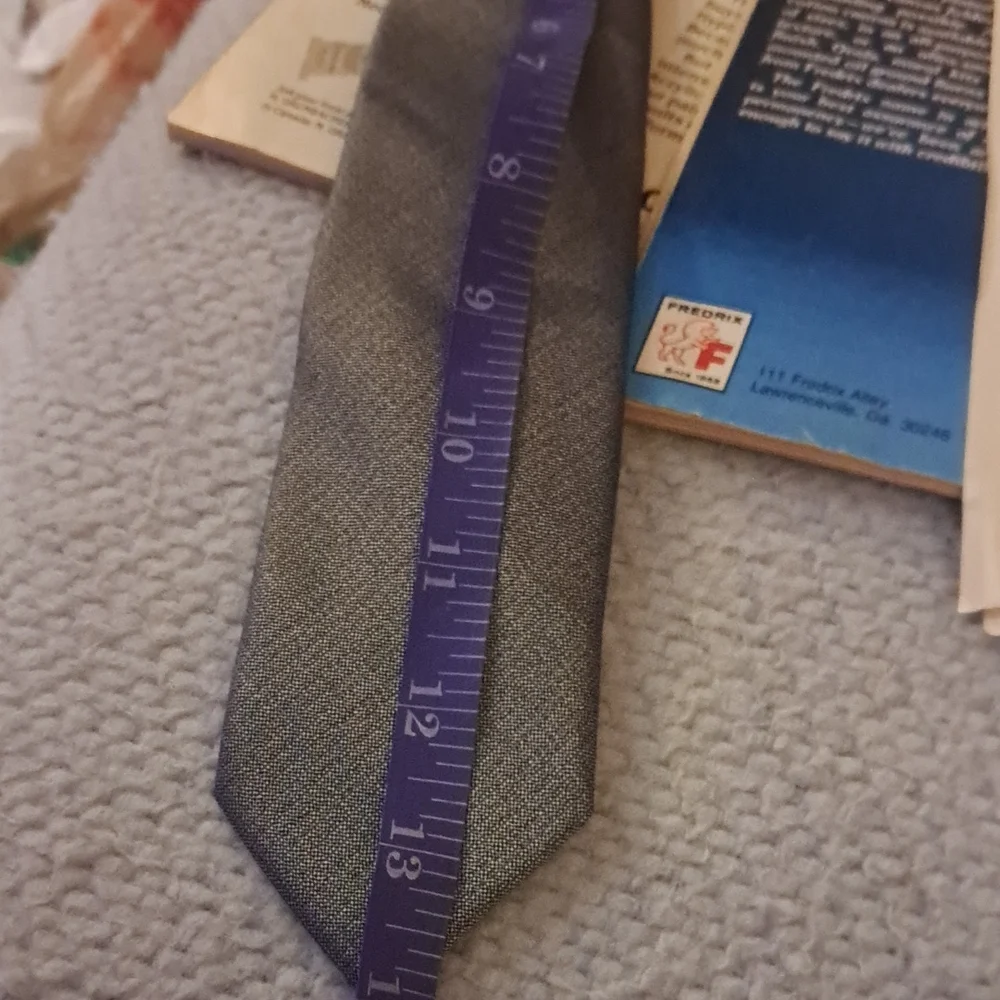 Classic Silver Gray Necktie kids size