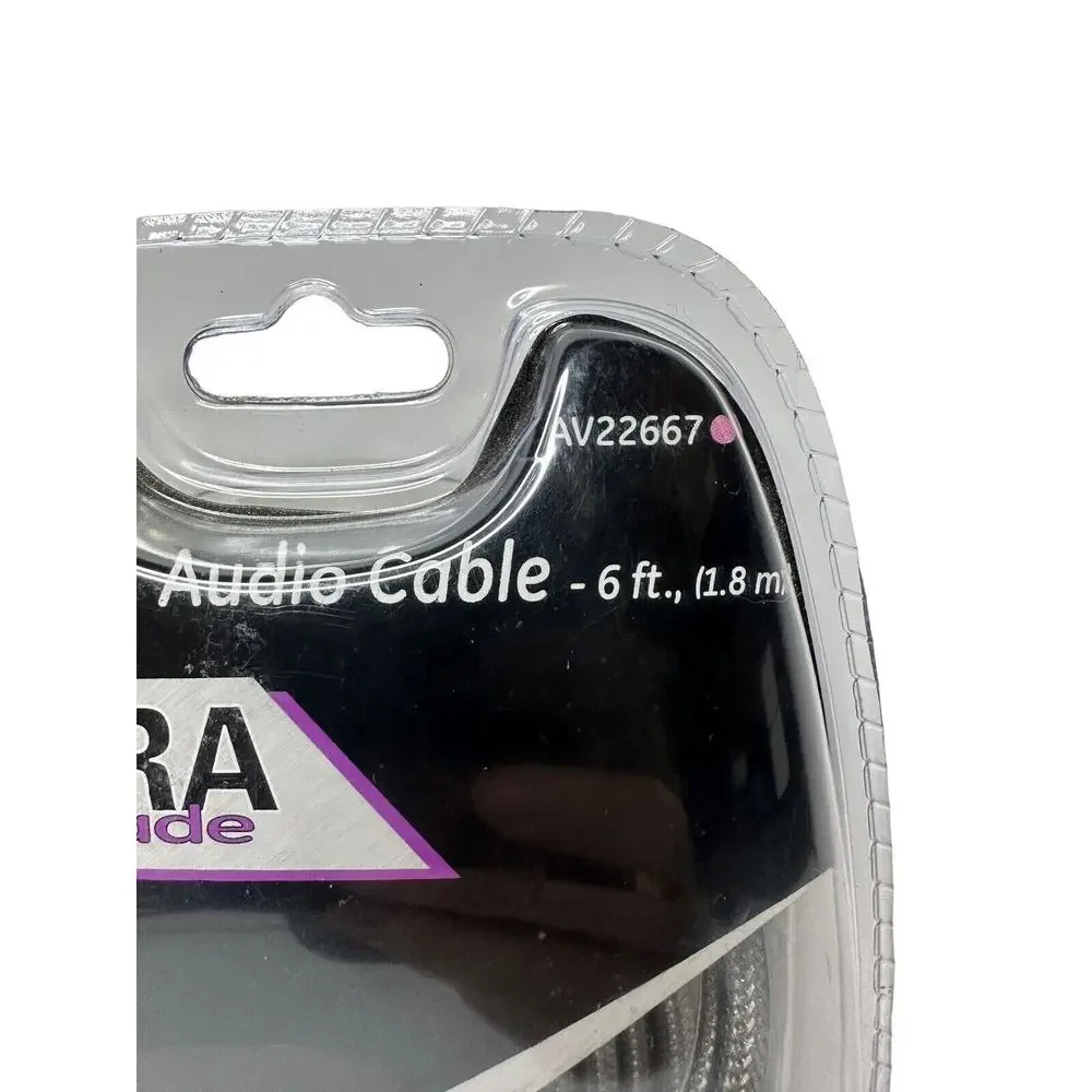 GE Ultra Prograde Audio Cable NEW NIB AV22667 6 Foot Cord Home Theater Sound