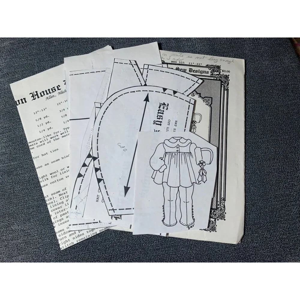 Brown House Dolls this pattern