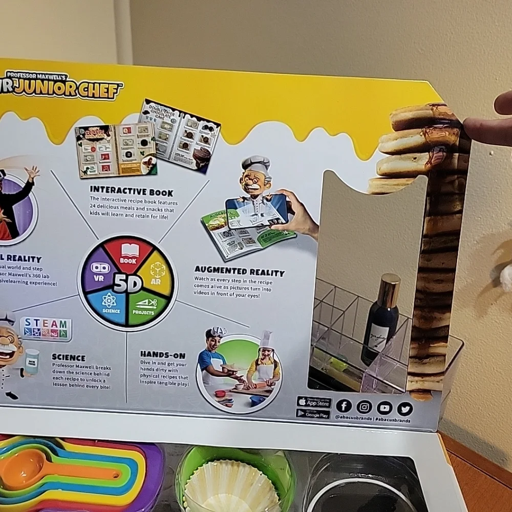 professor maxwell vr chef explore hands