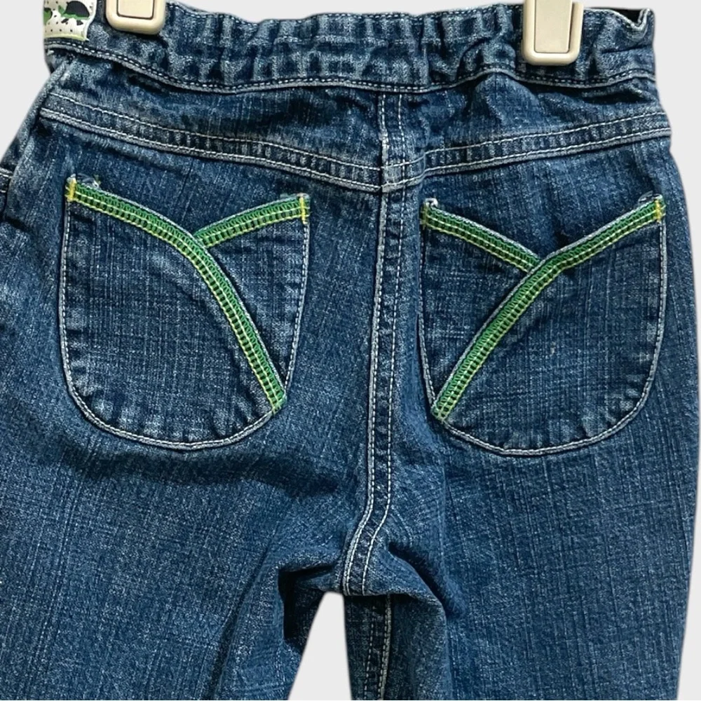 2005 Gymboree PREP CLUB turtle ribbon belt denim Size 2T