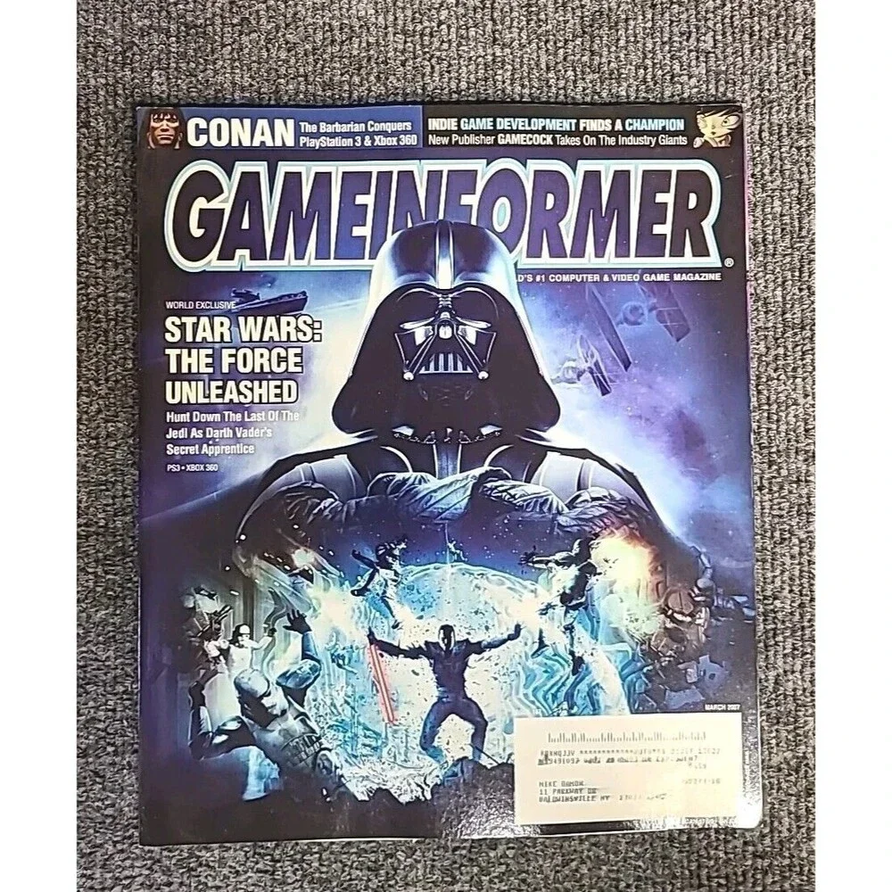 Vintage Game Informer Star Wars 2 #167 March 2007 Stragety Guide