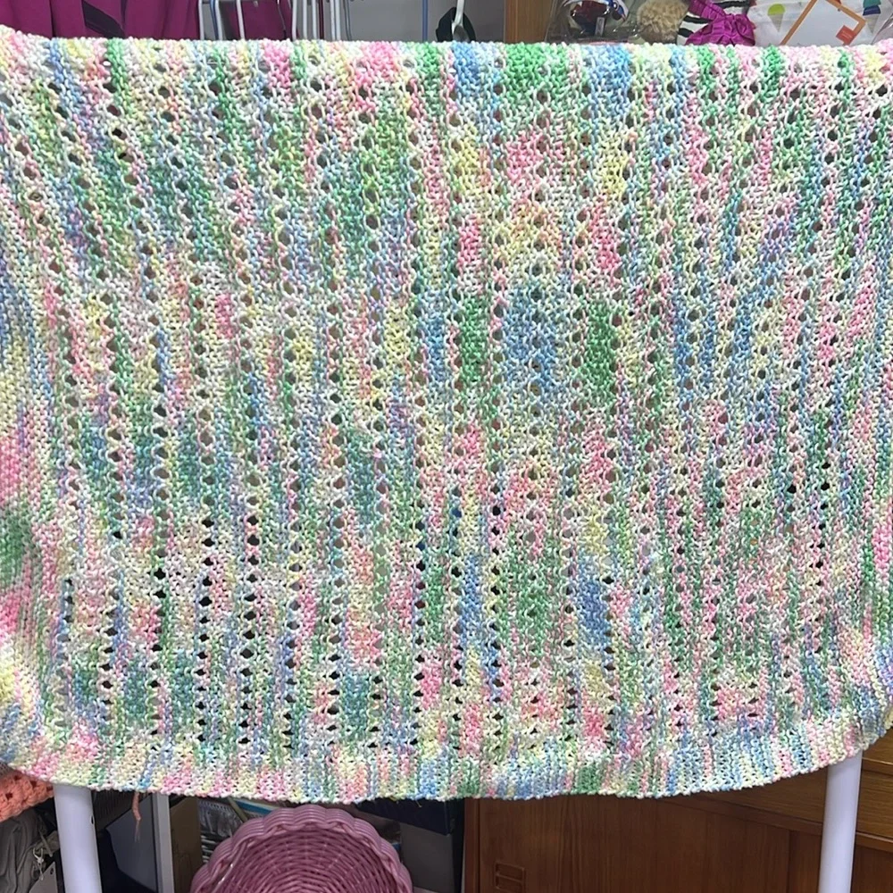 Handmade hand knit