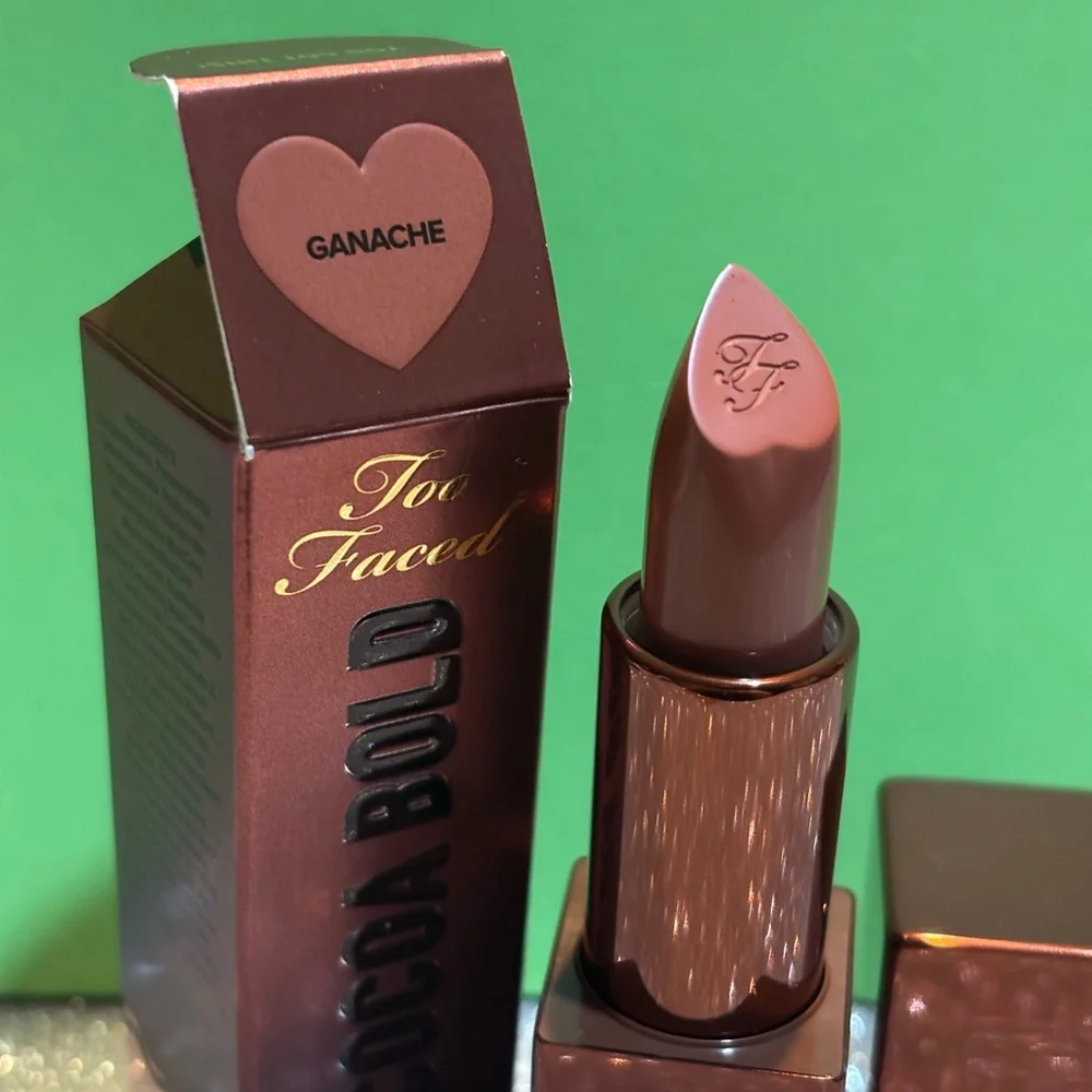 BNIB! Too Faced Cocoa Bold Empower Cream Lipstick in GANACHE 💄🍫
