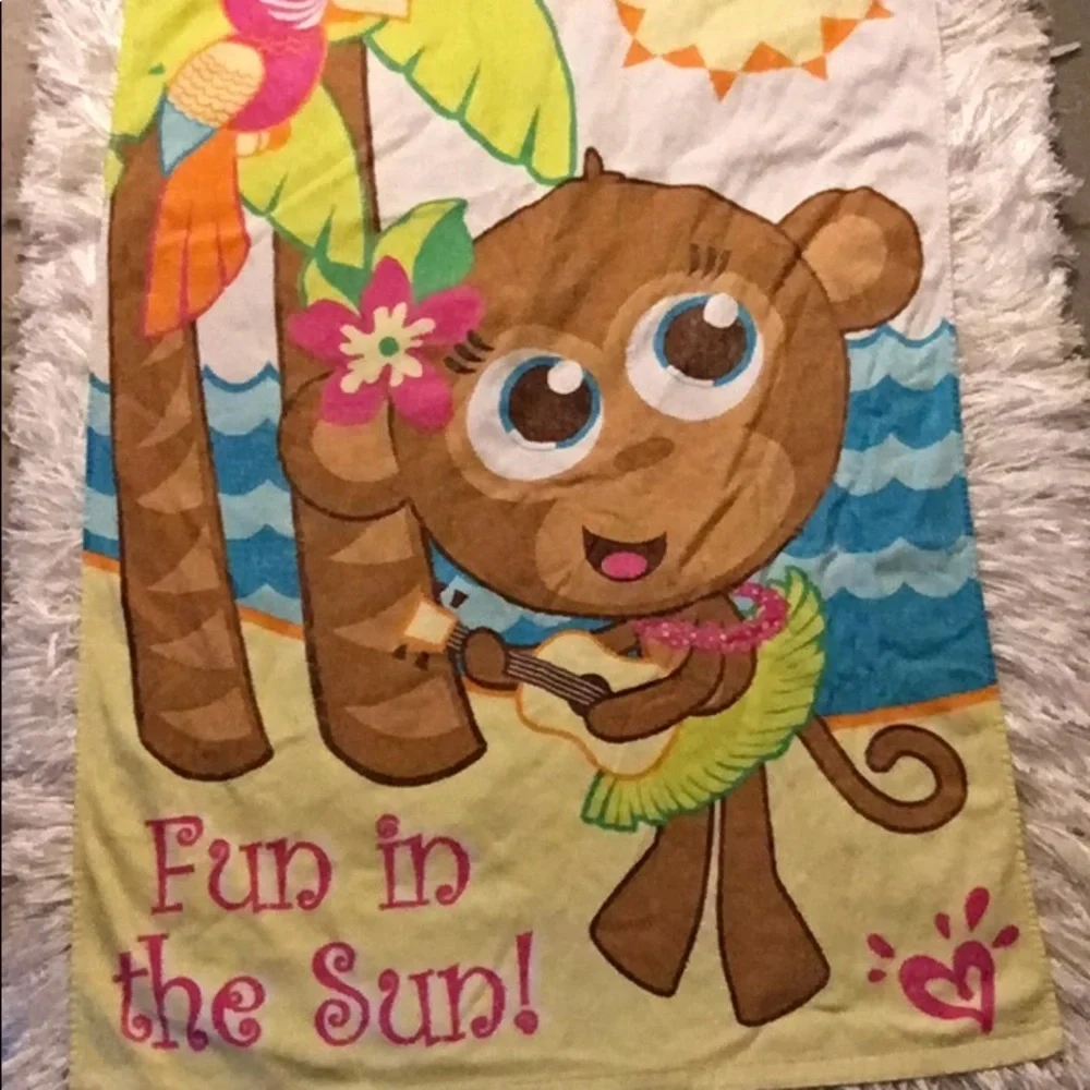 Justice Packable Tote Novelty Graphic Print Packable Beach Towel
