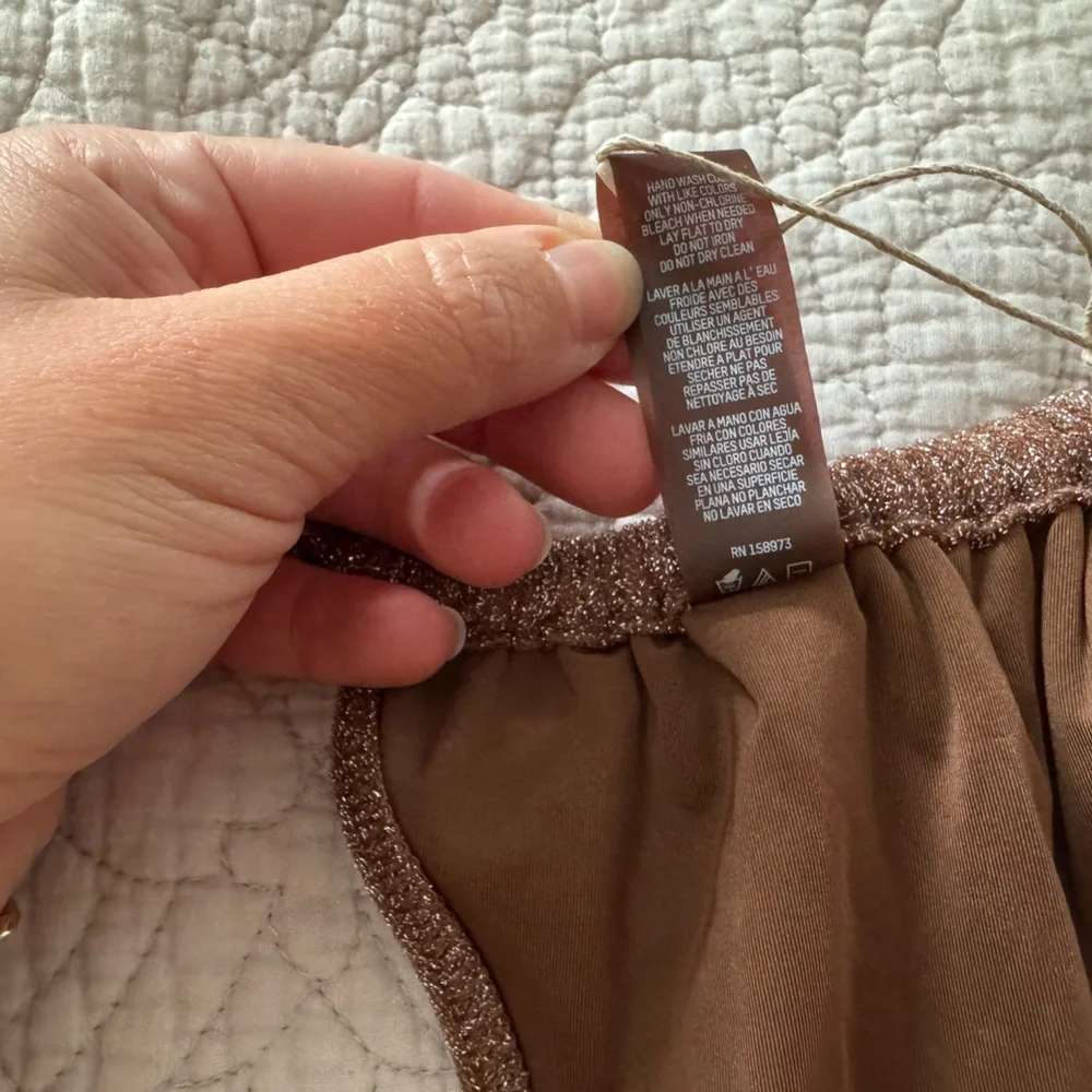 SKIMS shimmering brown