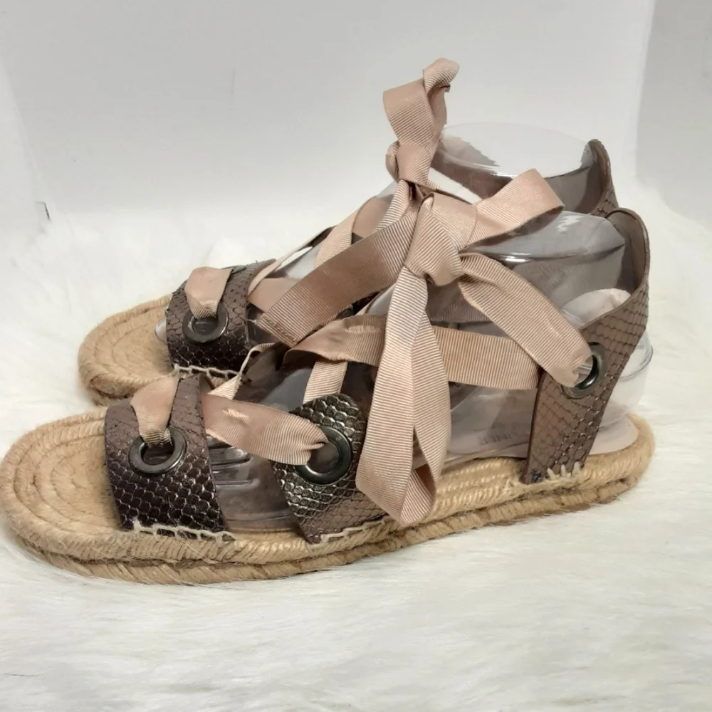 Donald J Pliner Espadrille Sandal Made in Spain.