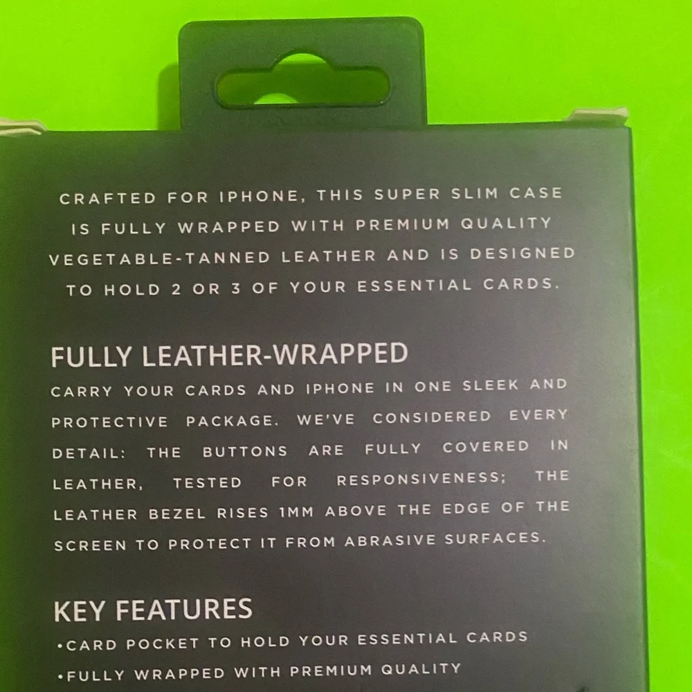iphone phone leather