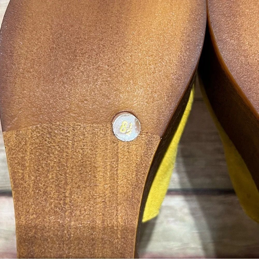 Seychelles yellow suede