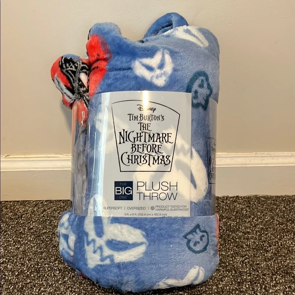 Disney The Nightmare Before Christmas Plush Throw