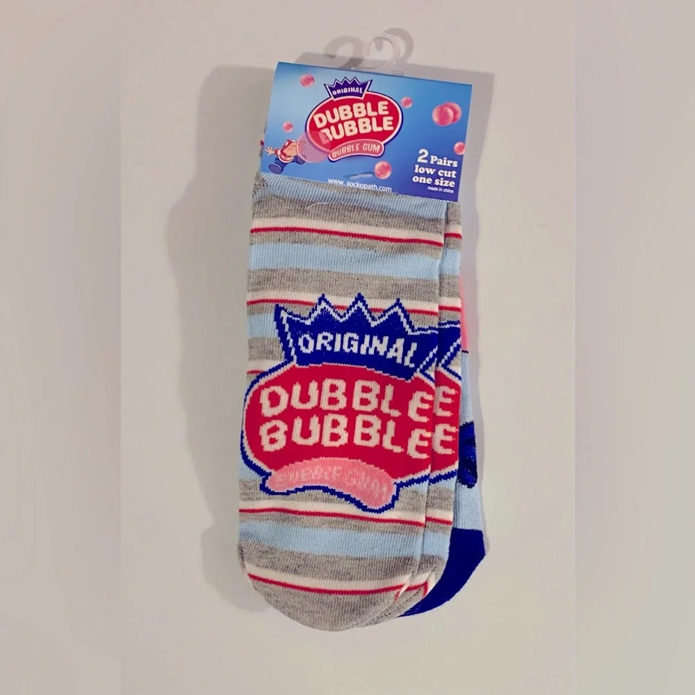 Fun Novelty Socks Featuring Dubble Bubble