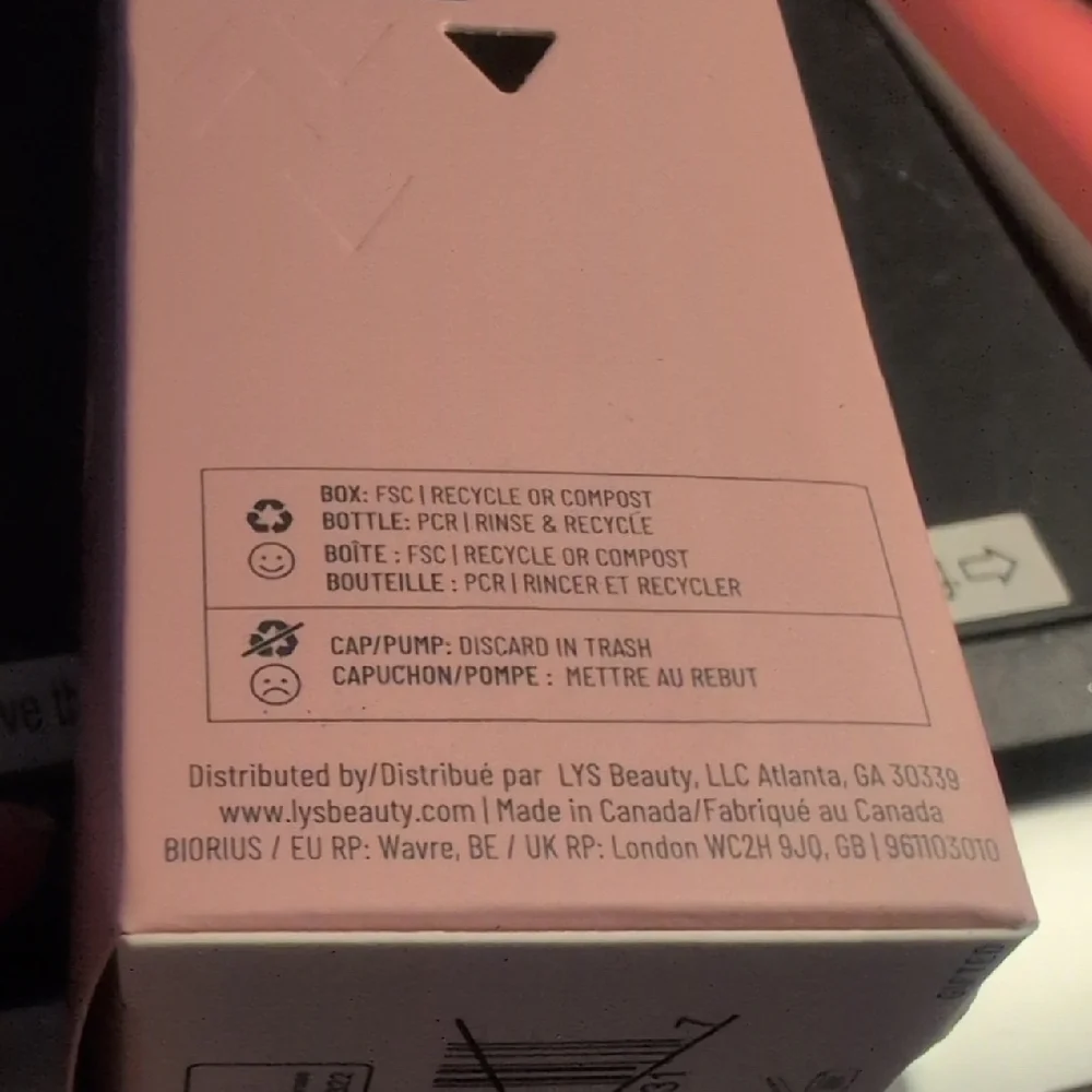 lys beauty lasting spray