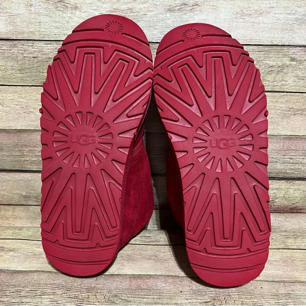 UGG red suede