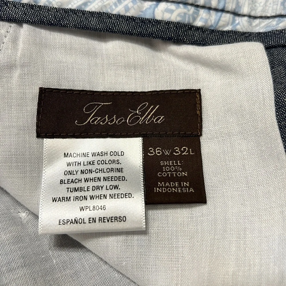 Tasso Elba chambray versatility go