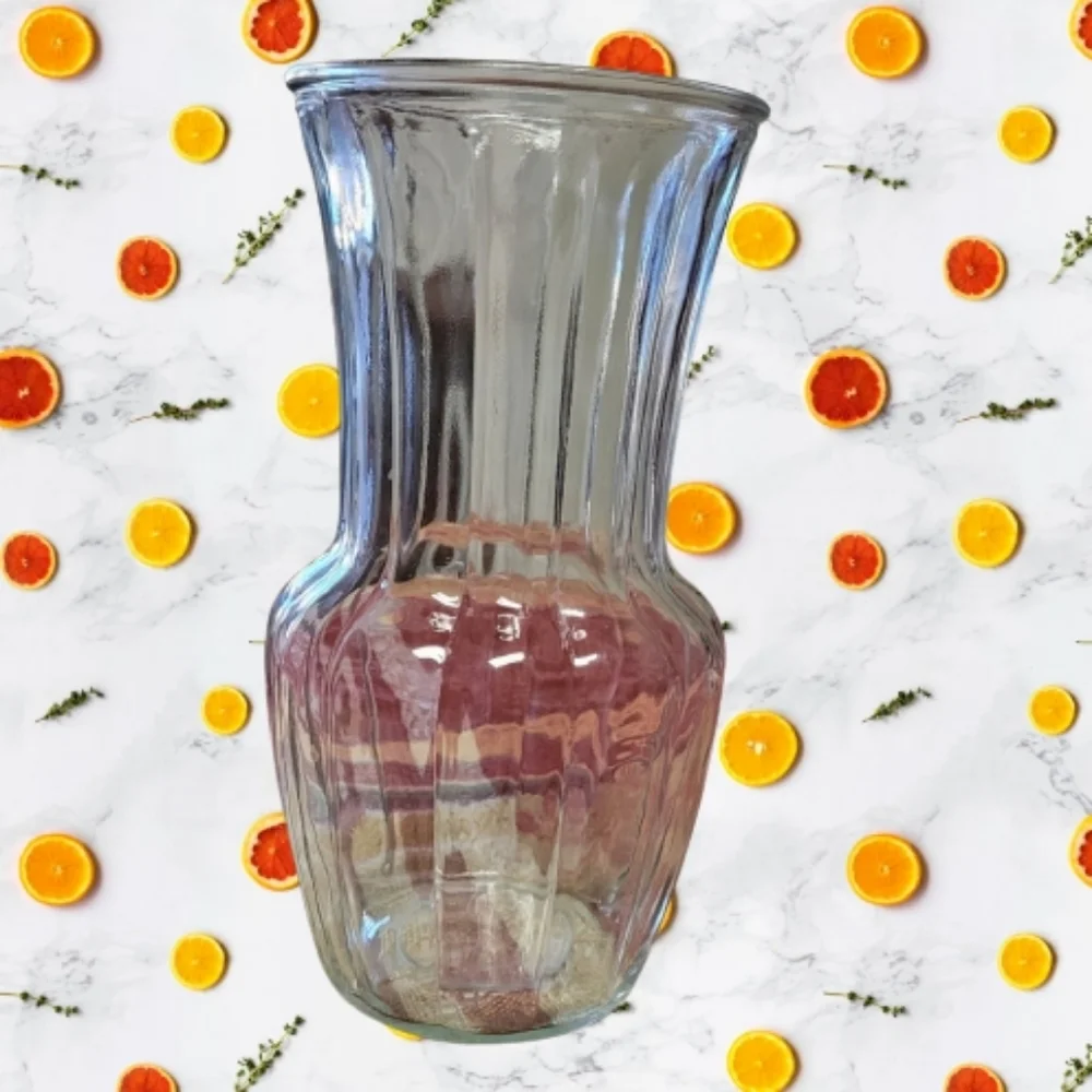 Flower Vase Clear Glass