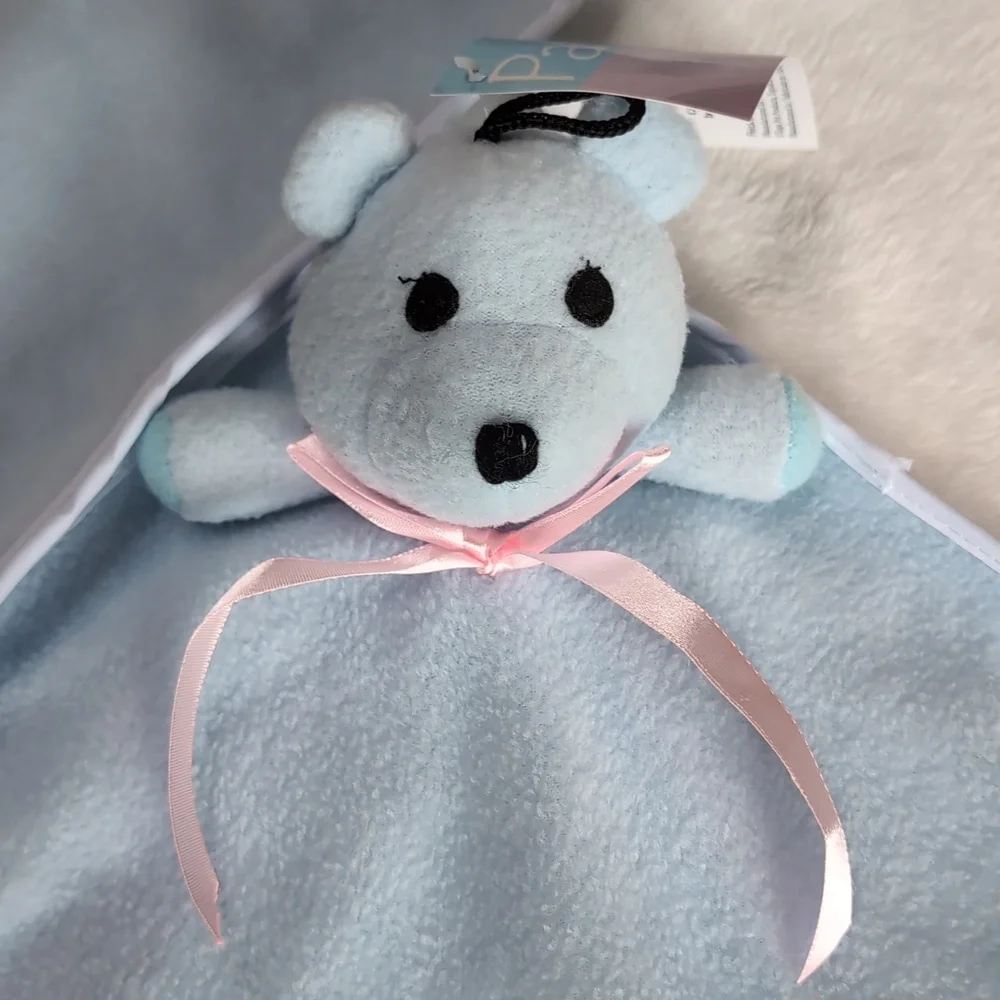 Zanies dog blanket with Bear Plush squeaker