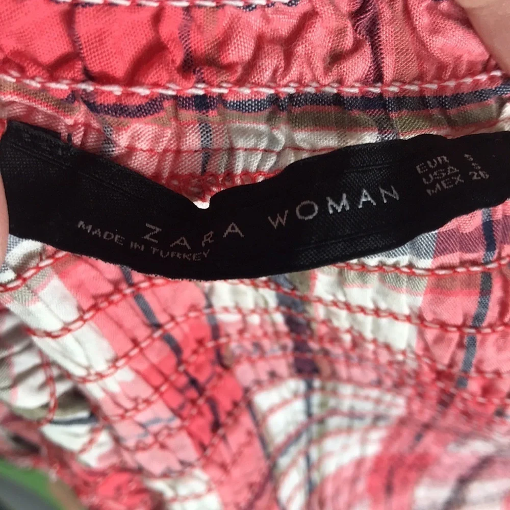 Zara brand shirred