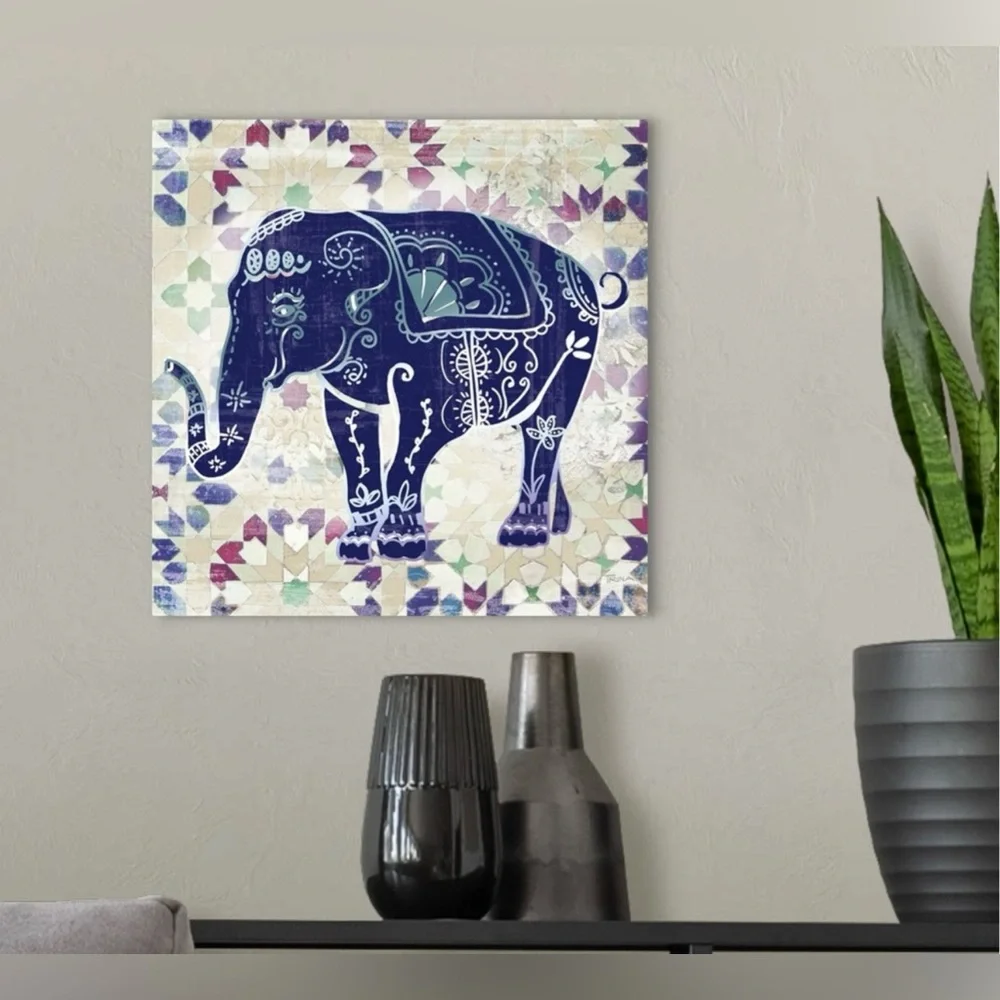 N/A painted elephant