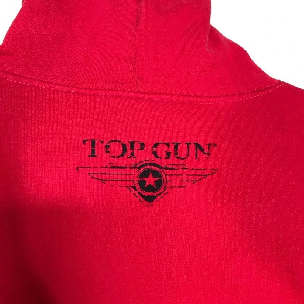 Top Gun red pullover