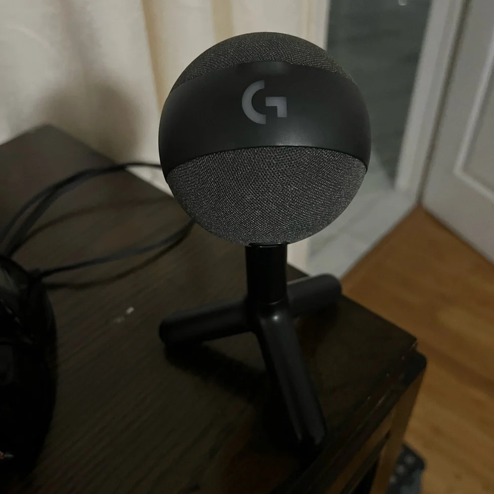 Logitech Black Desktop Microphone
