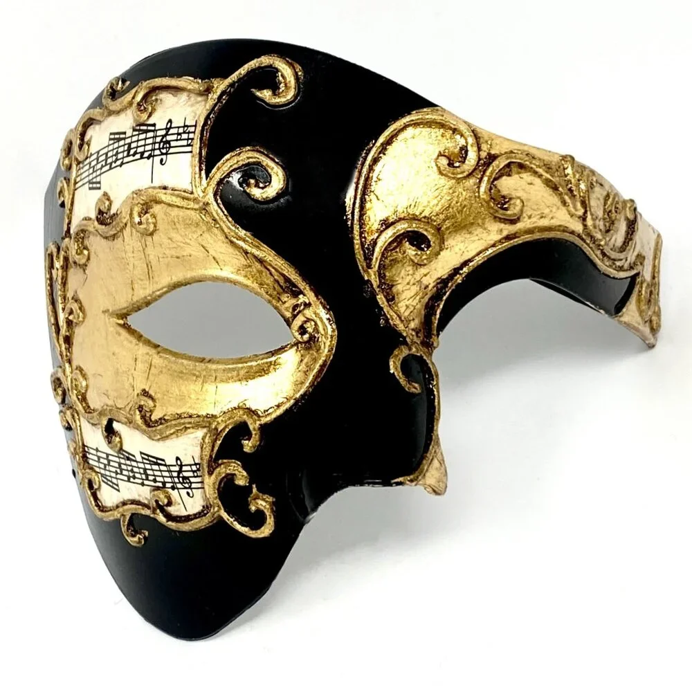 Men Costume Phantom of The Opera Mask Masquerade Party Masks