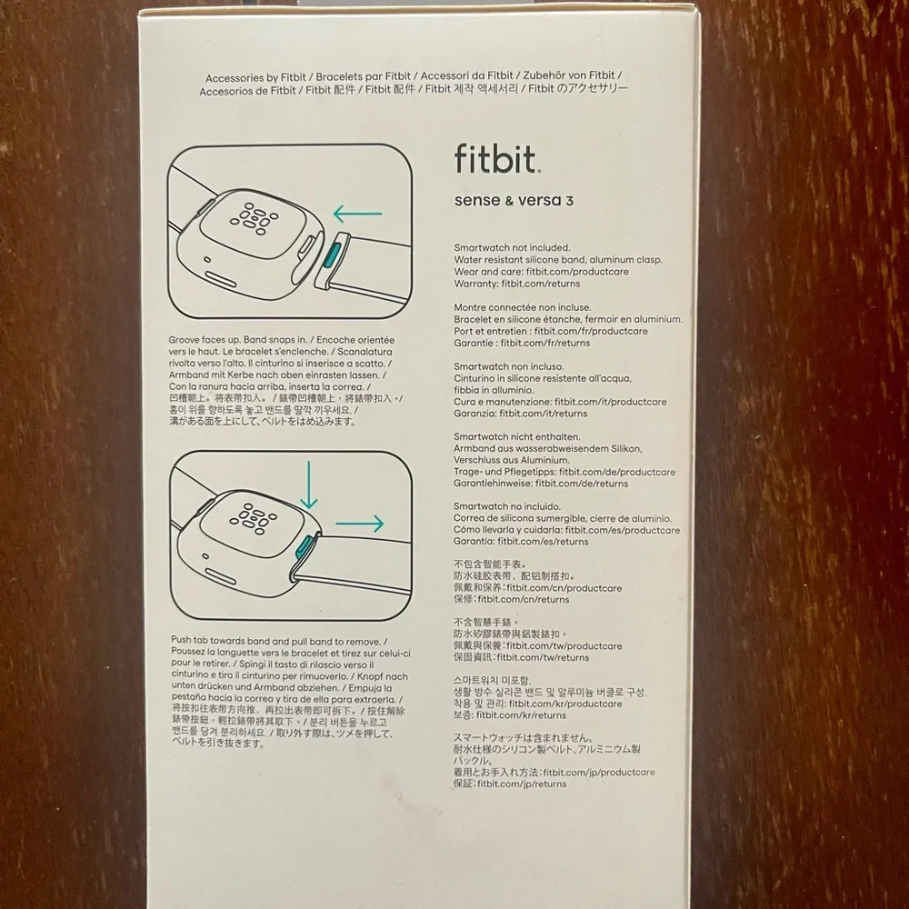 fitbit new box