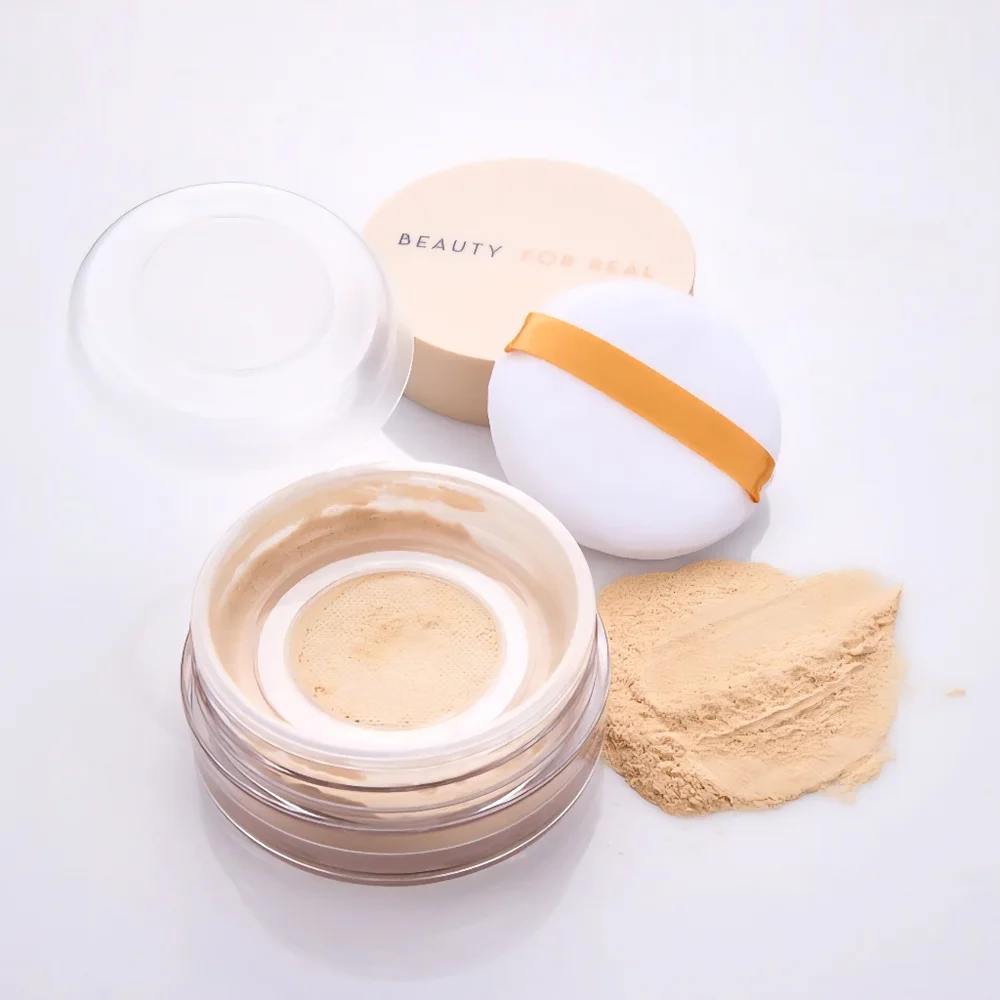 NIB Beauty For Real Hydra-Set Translucent Brightening Powder, 0.35 Fl Oz