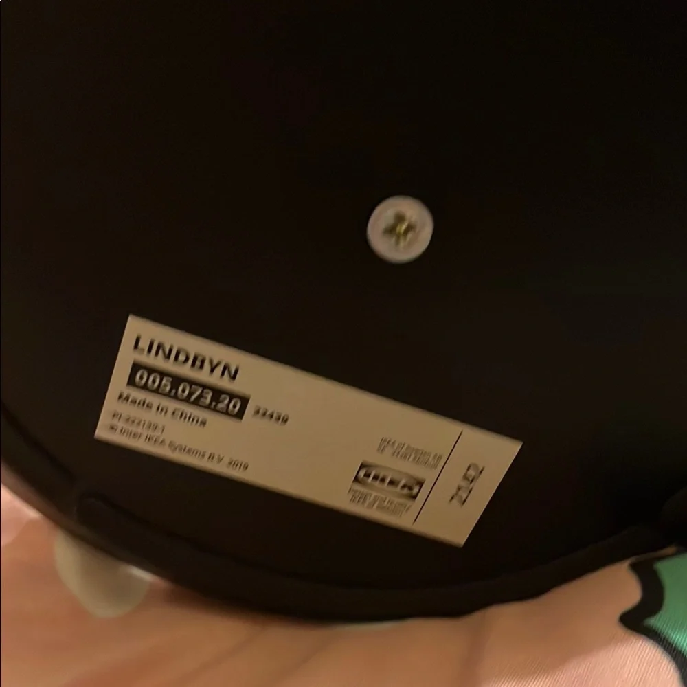 IKEA sleek black