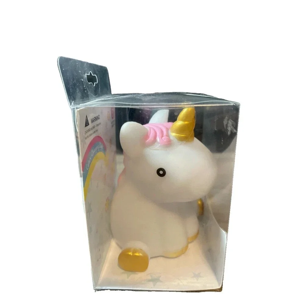 Evriholder Unicorn Night Light Pink Mane Calming Design Playroom Bedroom Gift