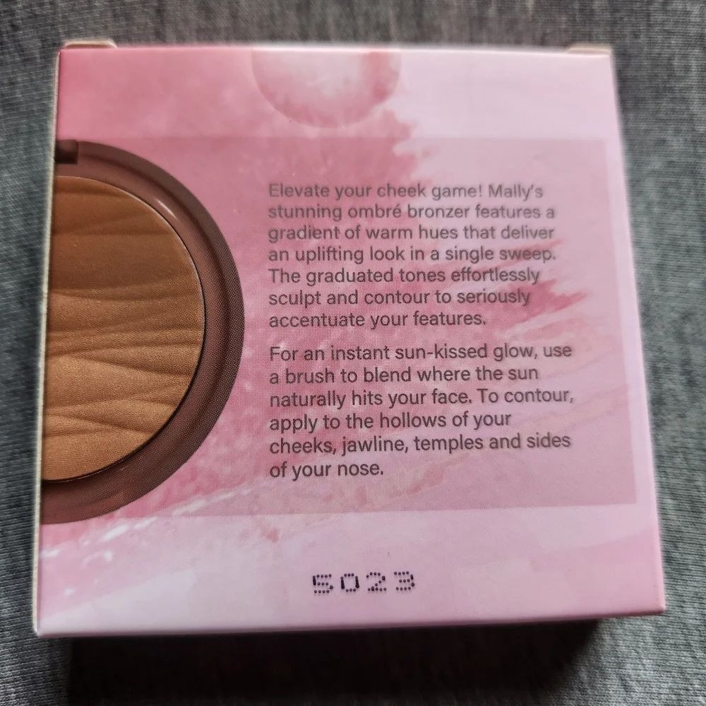 Mally Beauty Sunrise Sculpt Ombre Bronzer In Shade LIGHTER Full Size SEALED NIB