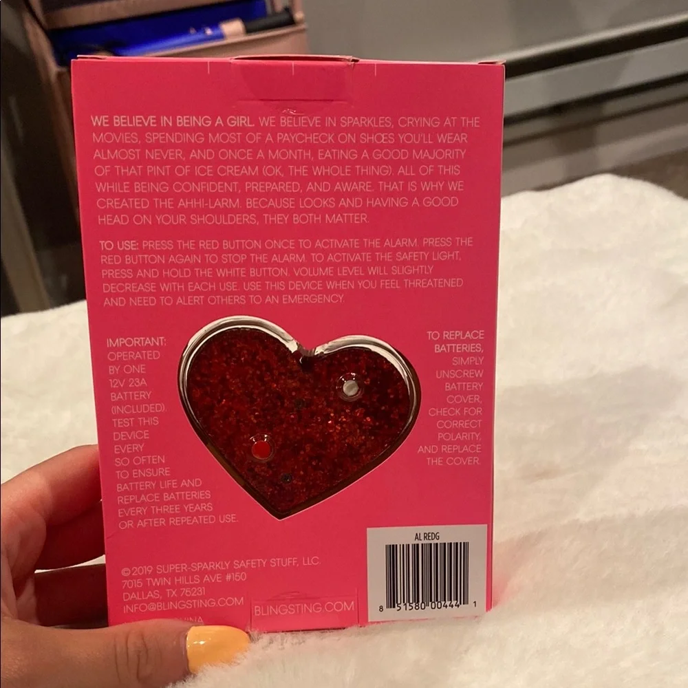 blingsting loud heart safety