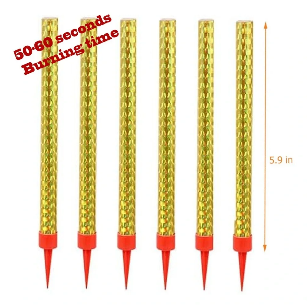COPY - 12 Birthday Sparkling Candles for Birthday Party, Wedding, nightclubs, 5…