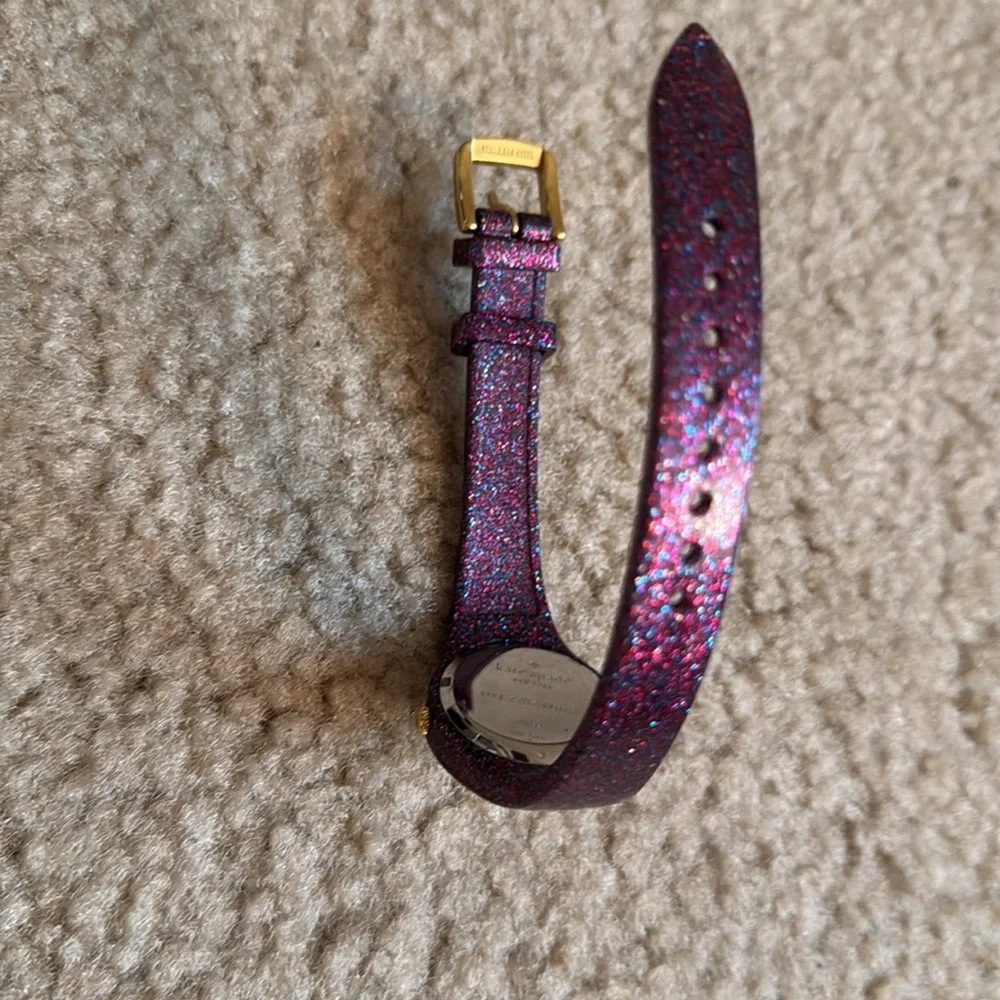 KATE SPADE ♠️ Purple Glitter Watch